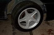 Alex Puts Mustang Wheels On His Eclipse For The Winter